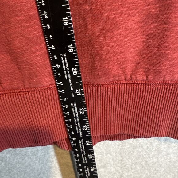Eddie Bauer Sherpa Lined Hoodie Women's Size Medium‎ Burgundy Pockets Outdoor - Picture 15 of 15